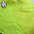 Reflectorized high visibility airbag traffic running safety vest